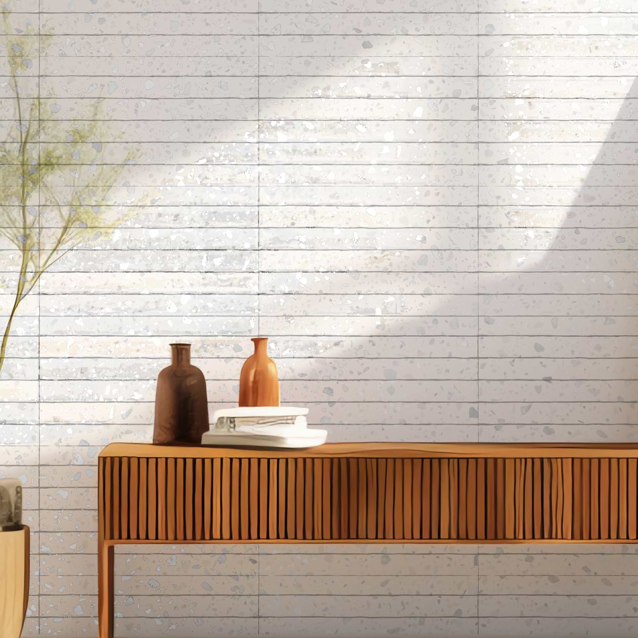 Dale Terrazzo Blanco Ceramic Tile