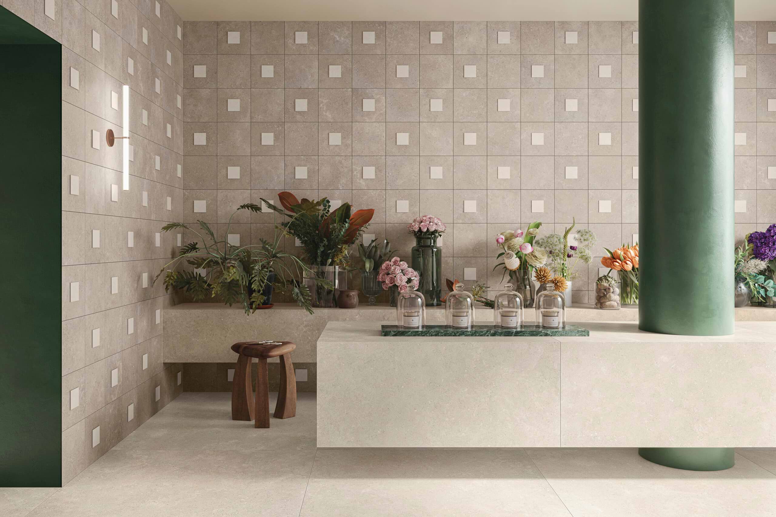Mara Champagne Pro 48x48 Matte Porcelain Tile
