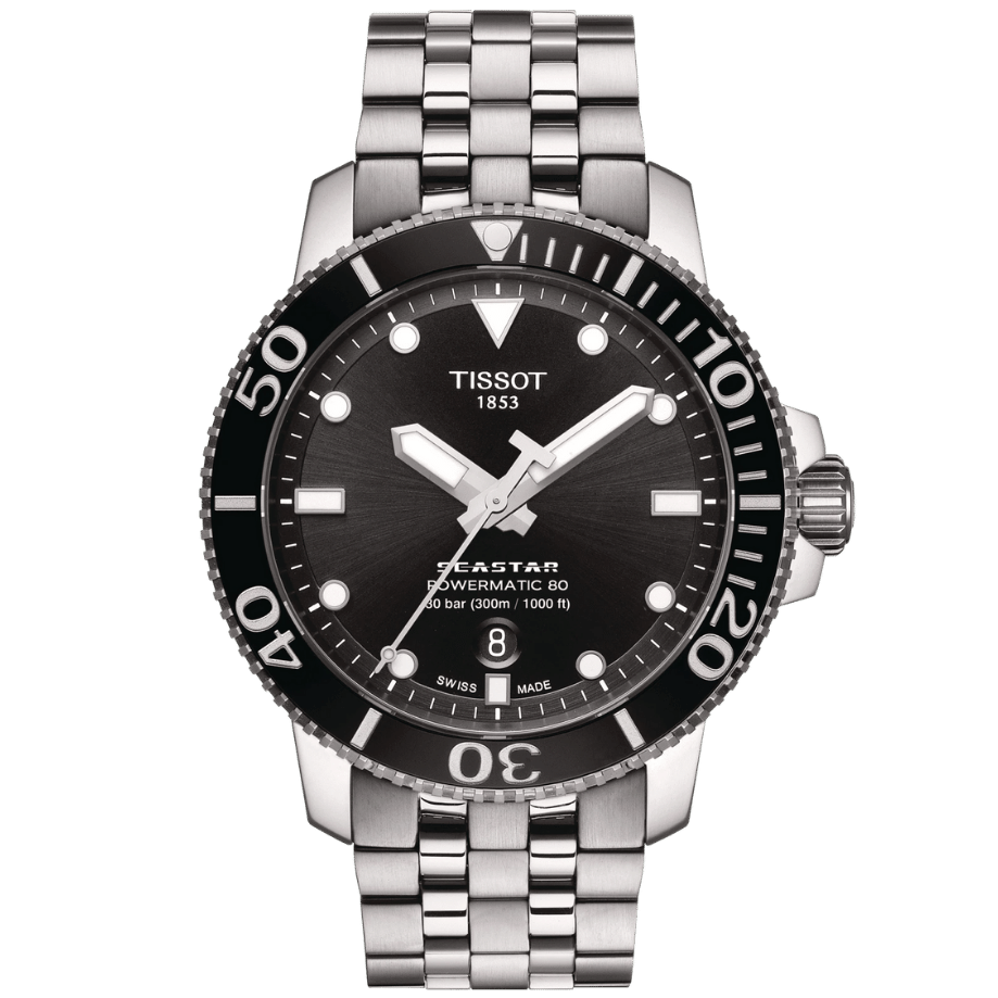 שעון יד טיסוט - Tissot Seastar 1000 Powermatic 80 T1204071105100