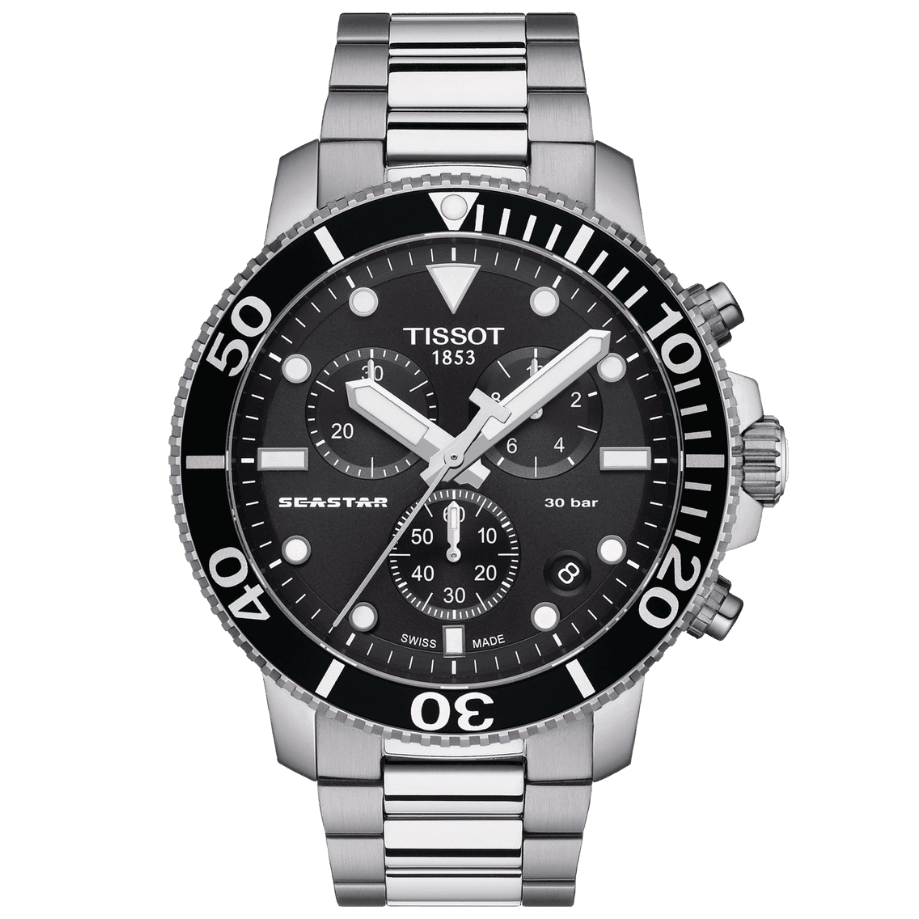 שעון יד טיסוט - Tissot Seastar 1000 Chronograph T1204171105100