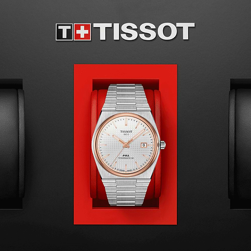 שעון יד לגבר טיסו - Tissot PRX Powermatic 80 T1374072103100