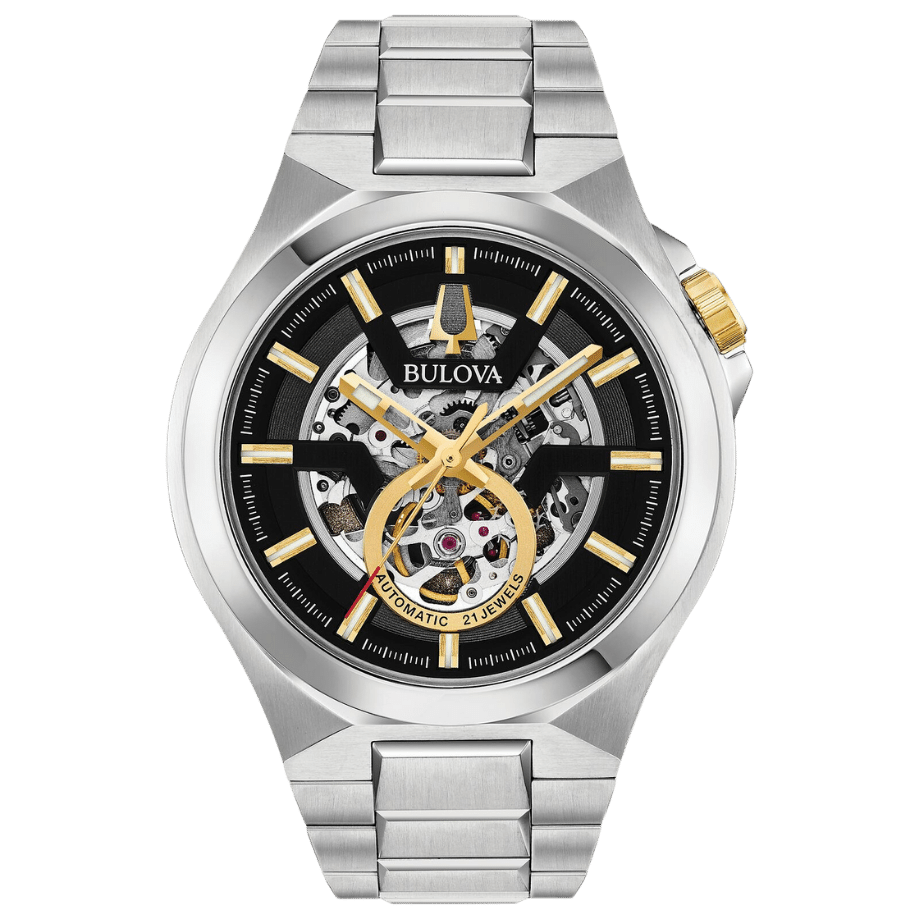 שעון יד לגברים בולובה - Bulova Maquina 98A224