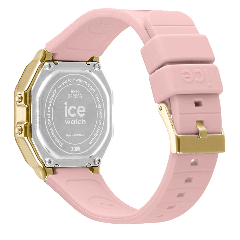 שעון יד דיגיטלי לאישה - 022056 - ICE digit retro - Blush pink 