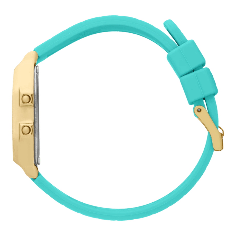 שעון יד דיגטלי לאישה - 022055- ICE digit retro -Blue curacao- small 