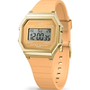 שעון יד דיגטלי לאישה - 022057- ICE digit retro -Peach skin- small 