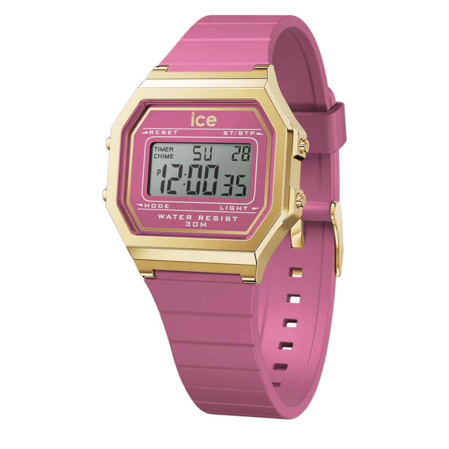 שעון יד דיגטלי לאישה - 022051- ICE digit retro -Blush violet- small 