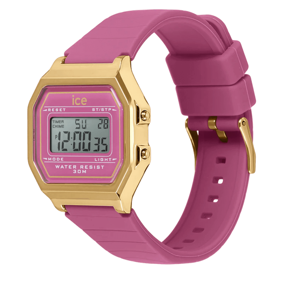 שעון יד דיגטלי לאישה - 022051- ICE digit retro -Blush violet- small 
