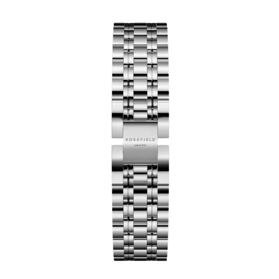 רצועת ROSEFIELD מקורית - חוליות כסף - Boxy S , Octagon