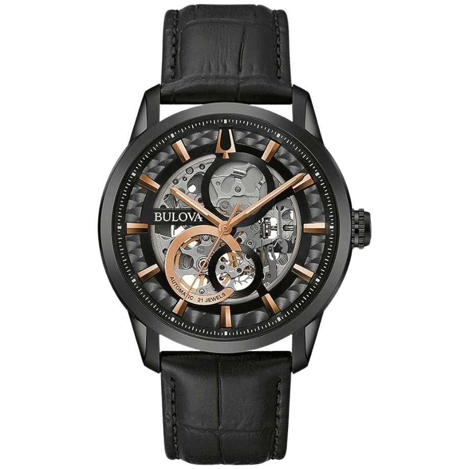 שעון יד לגבר בולובה - BULOVA 98A283 Classic Sutton Automatic