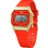 שעון יד דיגטלי לאישה - 022070 - ICE digit retro - red passion - small 