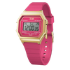 שעון יד דיגיטלי לאישה - 022050 - ICE digit retro - rasberry sorbet 