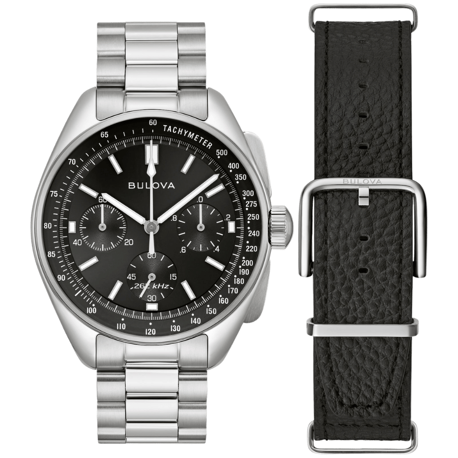 שעון יד לגבר בולובה - BULOVA 96K111 LUNAR PILOT 