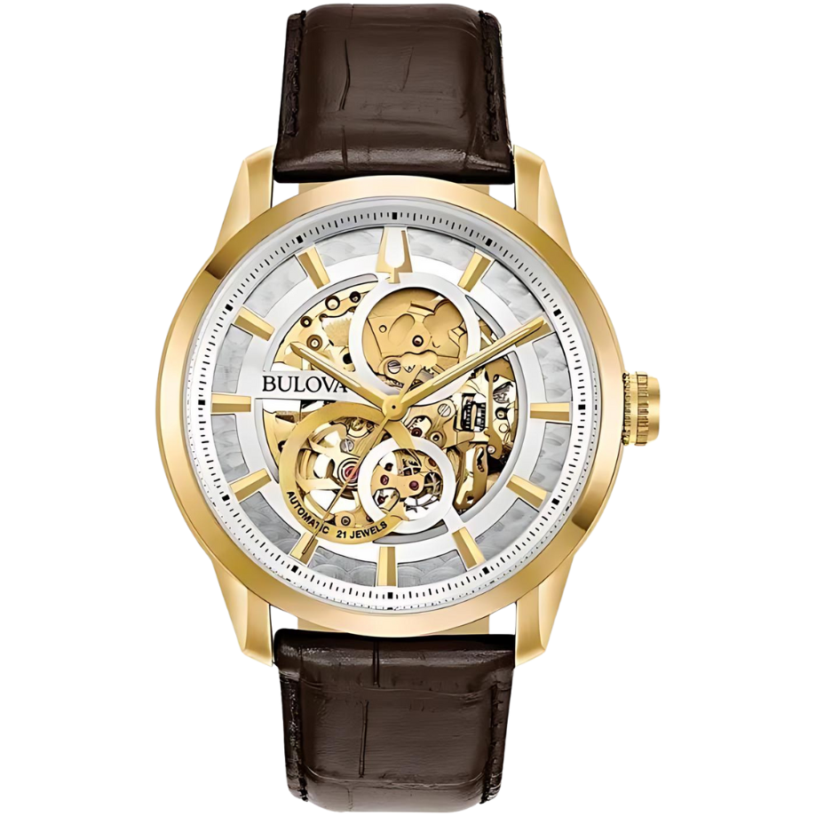 שעון יד לגבר בולובה - BULOVA 97A138 Classic Sutton Automatic