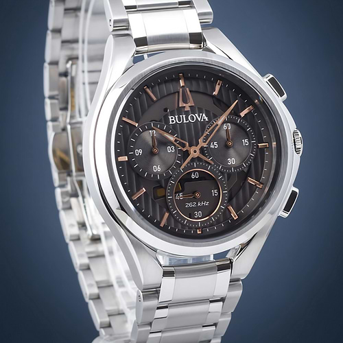 שעון יד לגבר מבית Bulova - דגם CURV 96A298