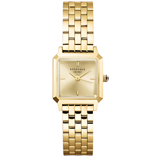 שעון יד לנשים רוזפילד - Rosefield Boxelle Champagne BCGSG-B04