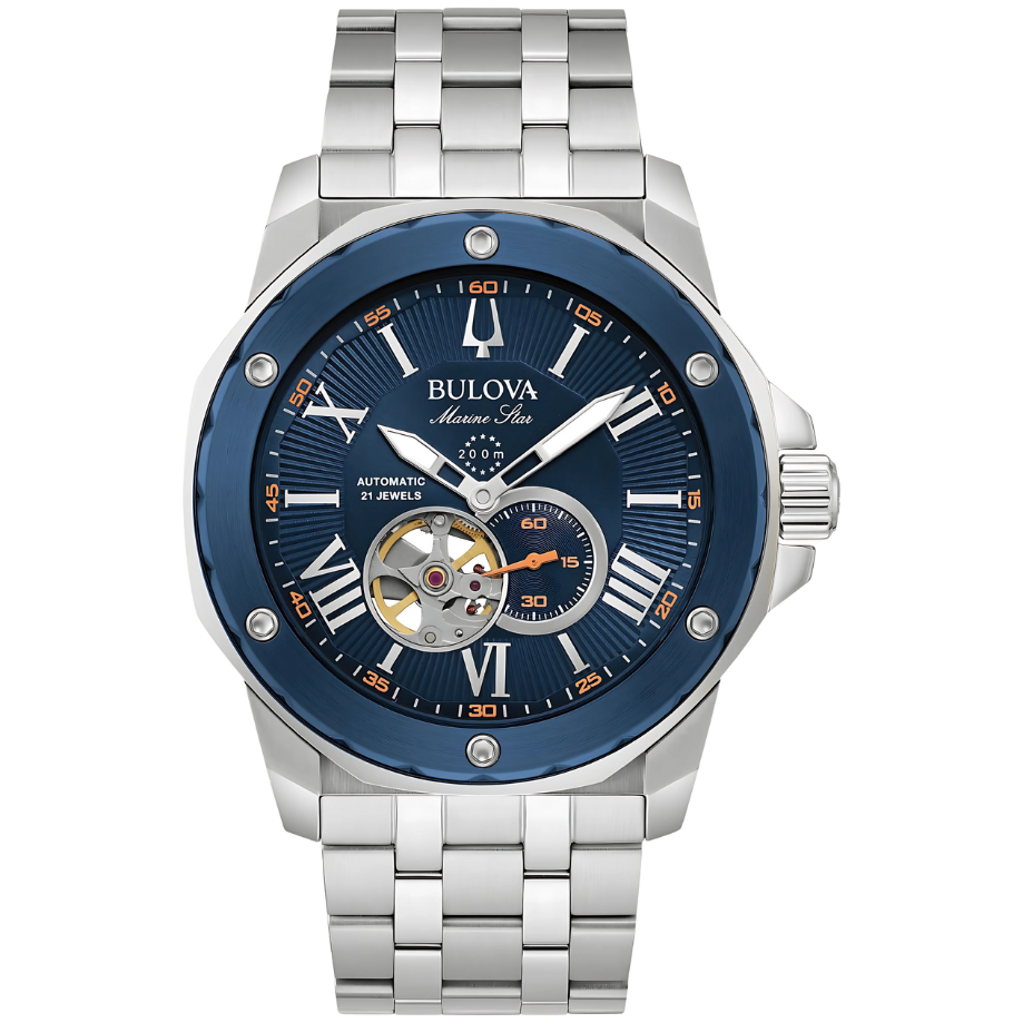 שעון יד לגבר אוטומטי בולובה - Bulova 98A302