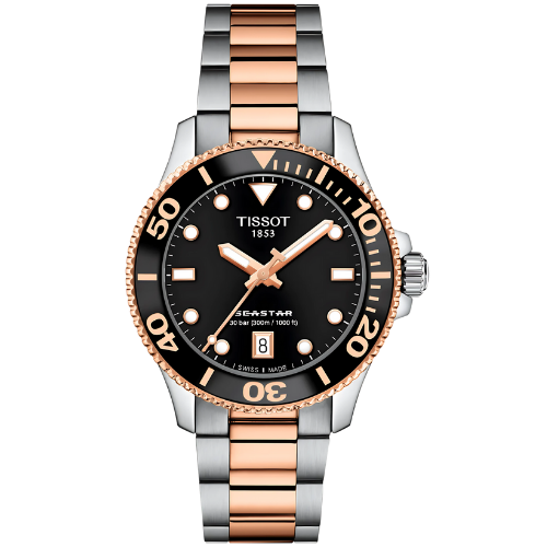 שעון יד לאישה טיסוט - Seastar 1000 Tissot T1202102205101