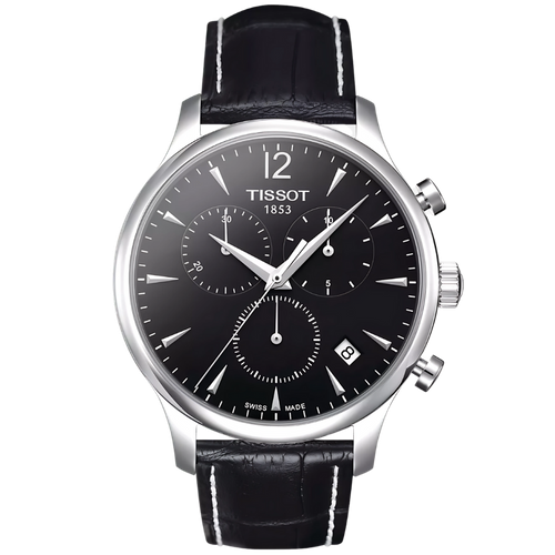 שעון יד לגבר טיסוט - Tradition Chronograph Tissot T0636171605700