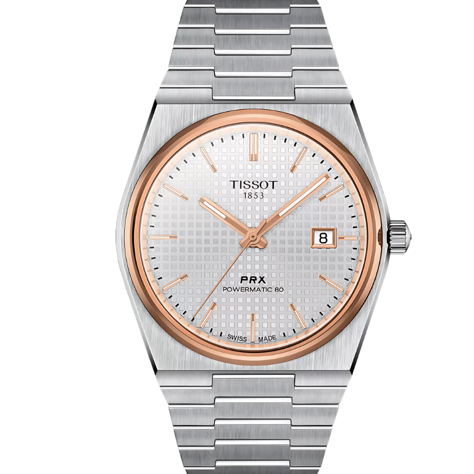 שעון יד לגבר טיסו - Tissot PRX Powermatic 80 T1374072103100