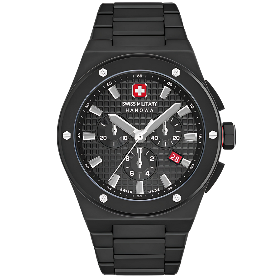 שעון יד לגבר Swiss Military Hanowa - דגם Sidewinder Ceramic SMWGI0002280
