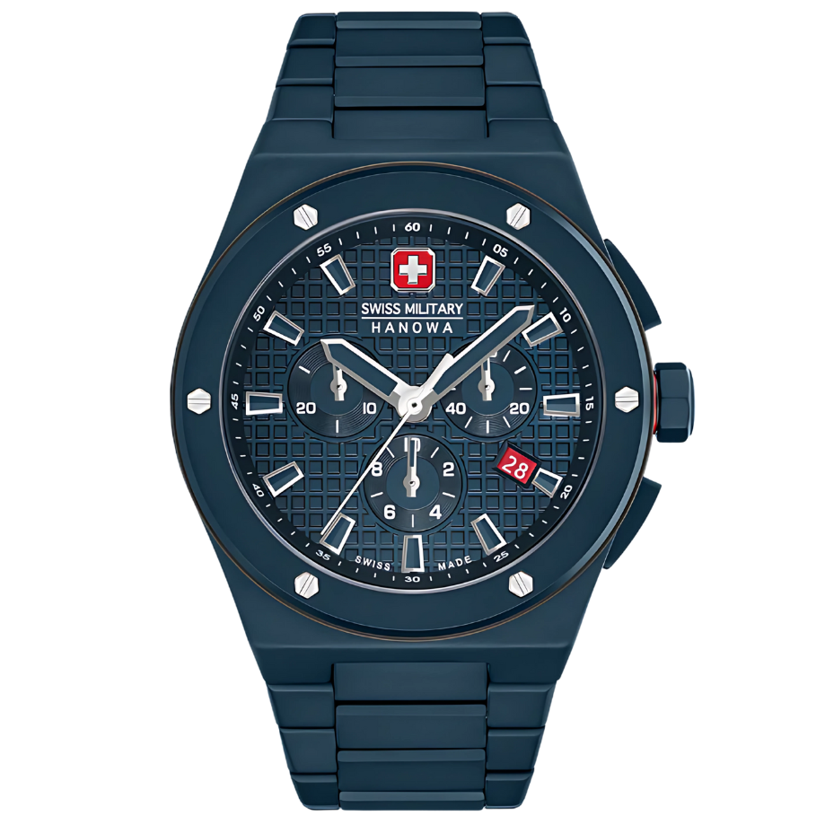 שעון יד לגבר Swiss Military Hanowa - דגם Sidewinder Ceramic SMWGI0002281