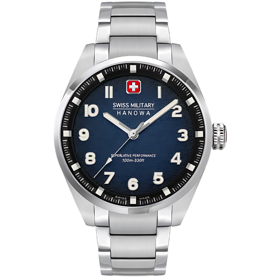 שעון יד לגבר Swiss Military Hanowa - דגם Greyhound SMWGA0001504