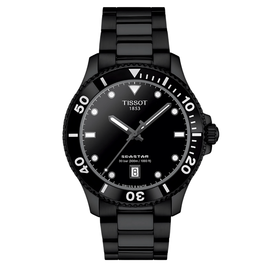 שעון יד לגבר טיסוט – Tissot Seastar 1000 Quartz 40 mm T1204103305100