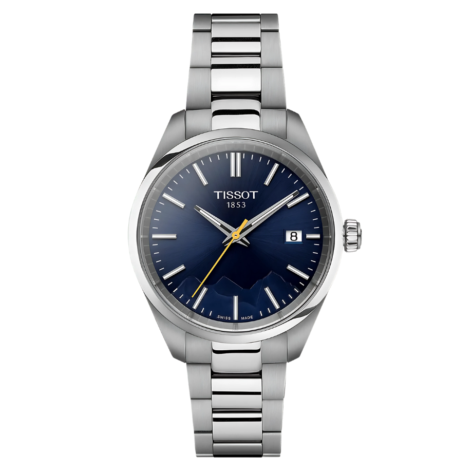 שעון יד לנשים טיסוט – Tissot PR 100 Jungfraubahn Quartz 34 mm T1502101104101