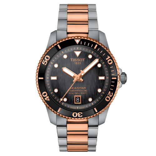 שעון יד גבר טיסוט – Seastar 1000 Tissot T1208072205101