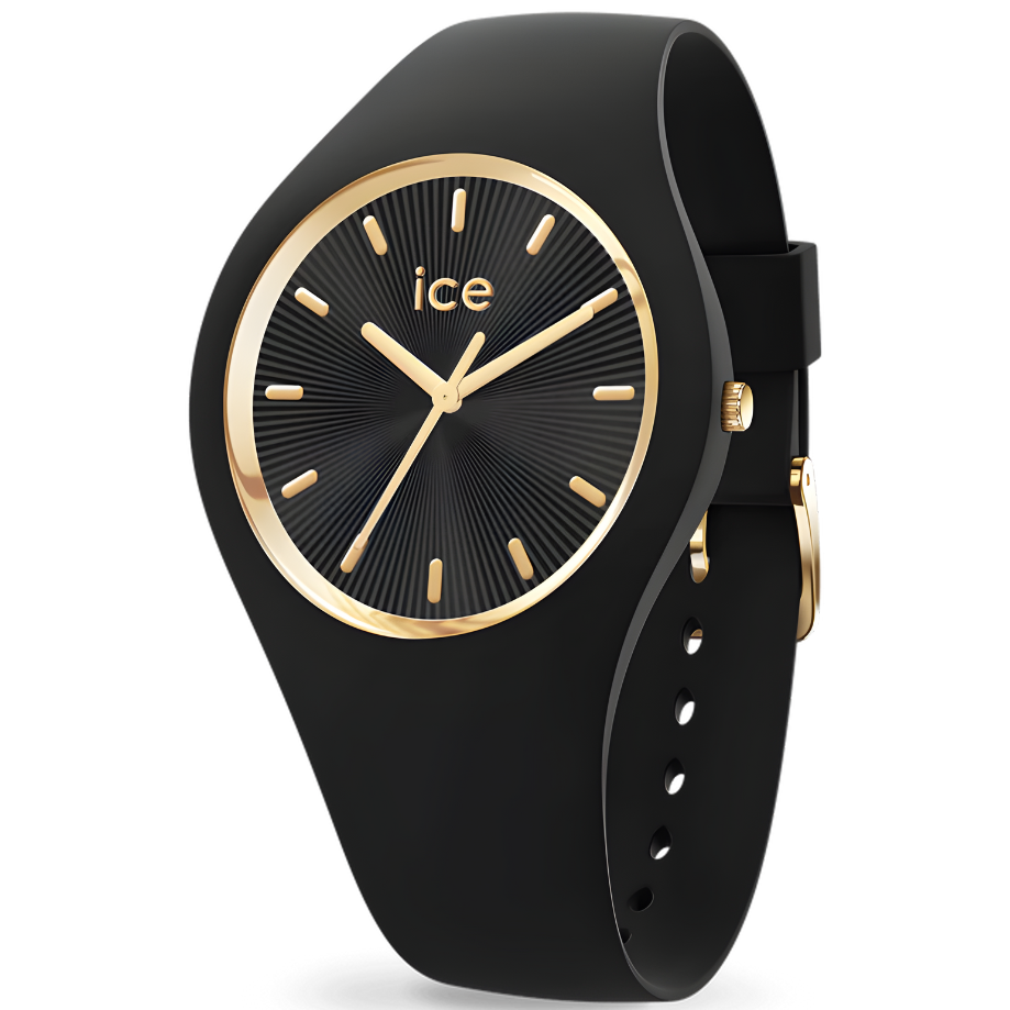 שעון יד לאישה Ice-Watch – ICE Champagne Black Medium 025354