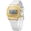 שעון יד נשים ICE 022733 Digital Retro Metal Gold Mirror White