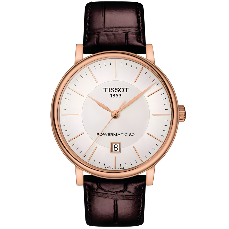 שעון יד גבר טיסוט – Carson Premium Powermatic 80 Tissot T1224073603100