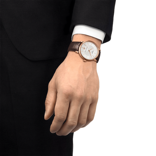 שעון יד גבר טיסוט – Carson Premium Powermatic 80 Tissot T1224073603100
