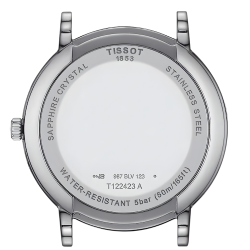 שעון יד גבר טיסוט – Carson Premium Gent Moonphase Tissot T1224231103300