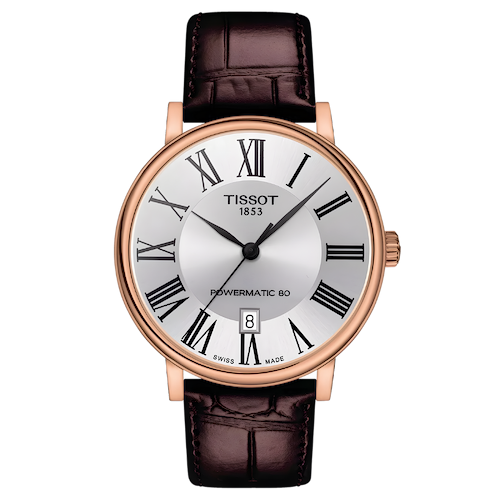 שעון יד גבר טיסוט – Carson Premium Powermatic 80 Tissot T1224073603300