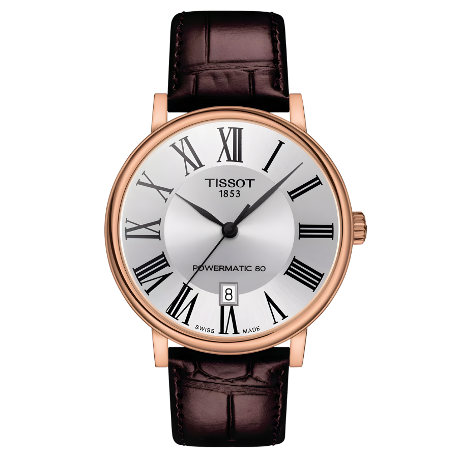 שעון יד גבר טיסוט – Carson Premium Powermatic 80 Tissot T1224073603300