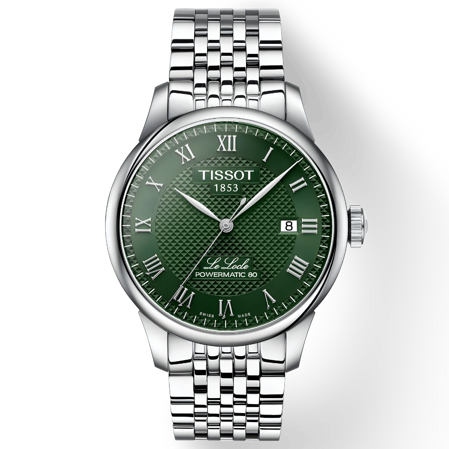 שעון יד גבר טיסוט – Le Locle Powermatic 80 Tissot T0064071109300