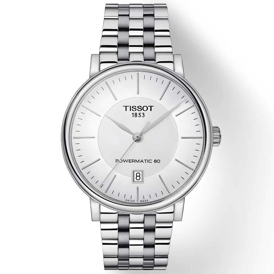 שעון יד גבר טיסוט – Carson Premium Powermatic 80 Tissot T1224071103100