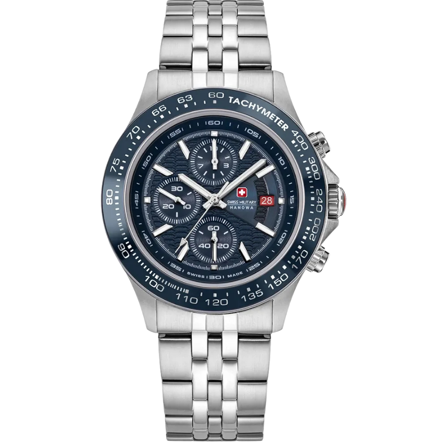 שעון יד גבר סוויס מיליטרי האנובה – Watchman Swiss Military Hanowa SMWGI0003403