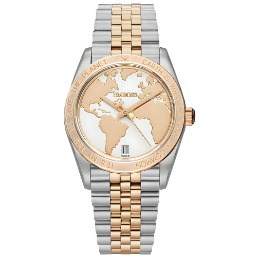 שעון אמבוס סייב EMBOSS Save The Planet Ladies EMSPFASRSM2000