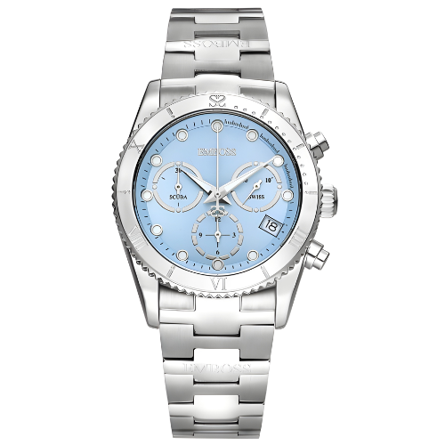 שעון EMBOSS לאישה Scuba Lady כרונוגרף EMSCFCSSNMS000