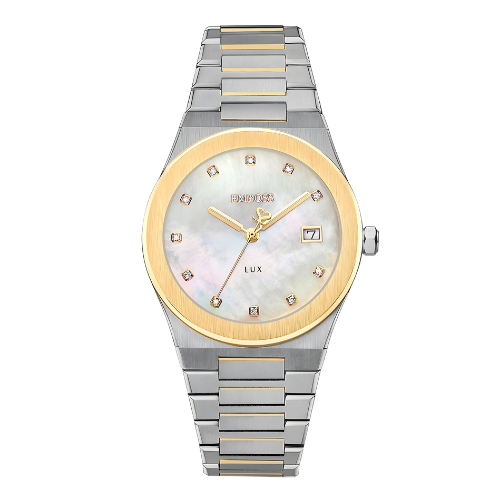 שעון אמבוס לוקס EMBOSS LUX משובץ יהלומים SWISS MADE