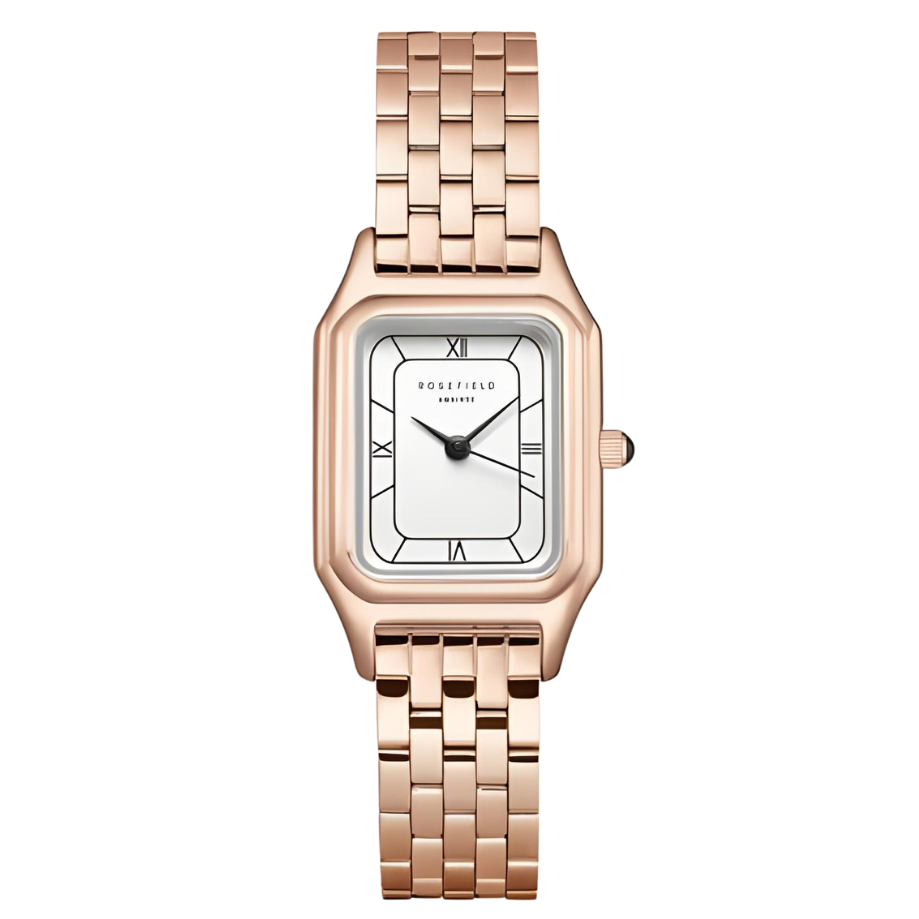 שעון יד רוזפילד Rosefield Ivy OC04 Rose Gold Engraved
