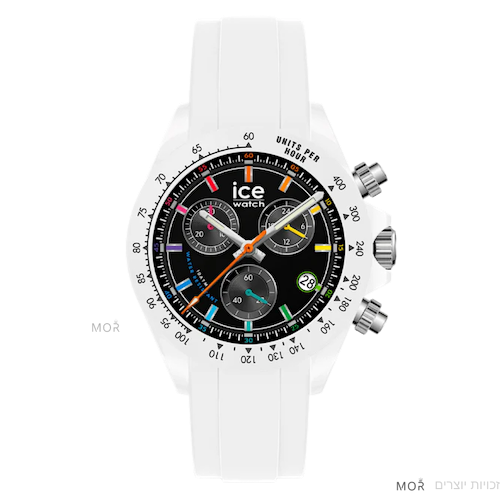 שעון יד לגבר כרונוגרף ICE-Watch – Bewatch White Chromatic 025631