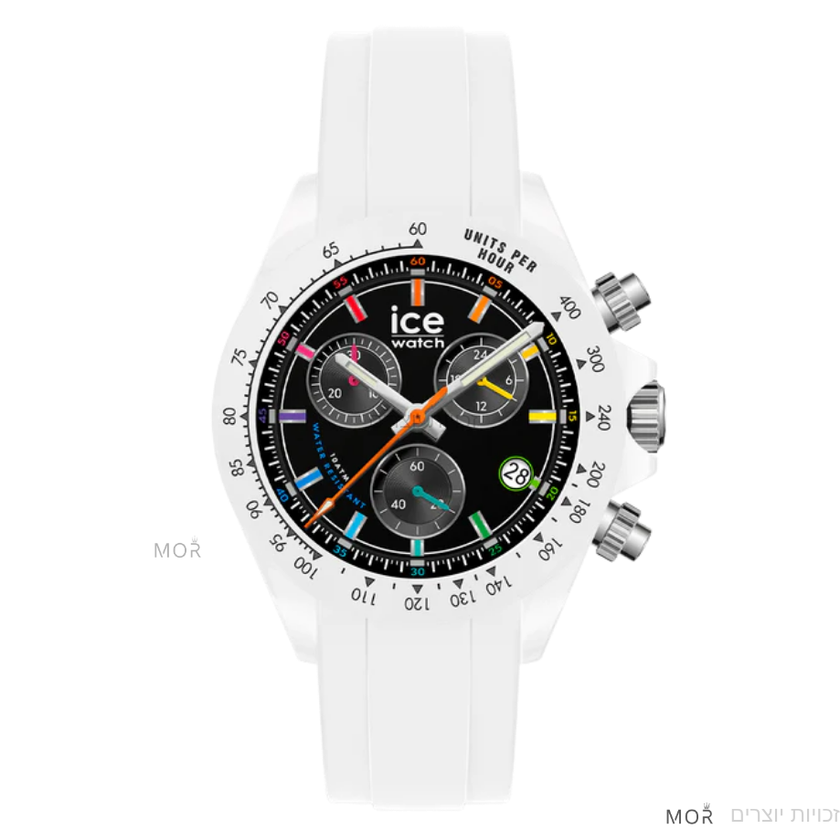 שעון יד לגבר כרונוגרף ICE-Watch – Bewatch White Chromatic 025631