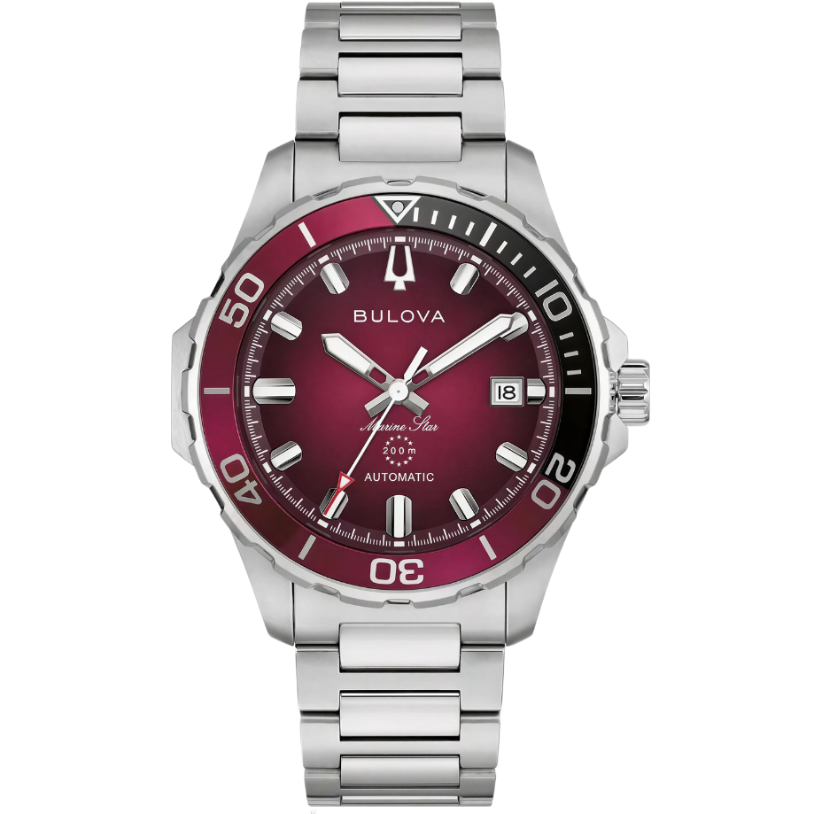 שעון אוטומטי בולובה  לגבר – Bulova Marine Star 98B472