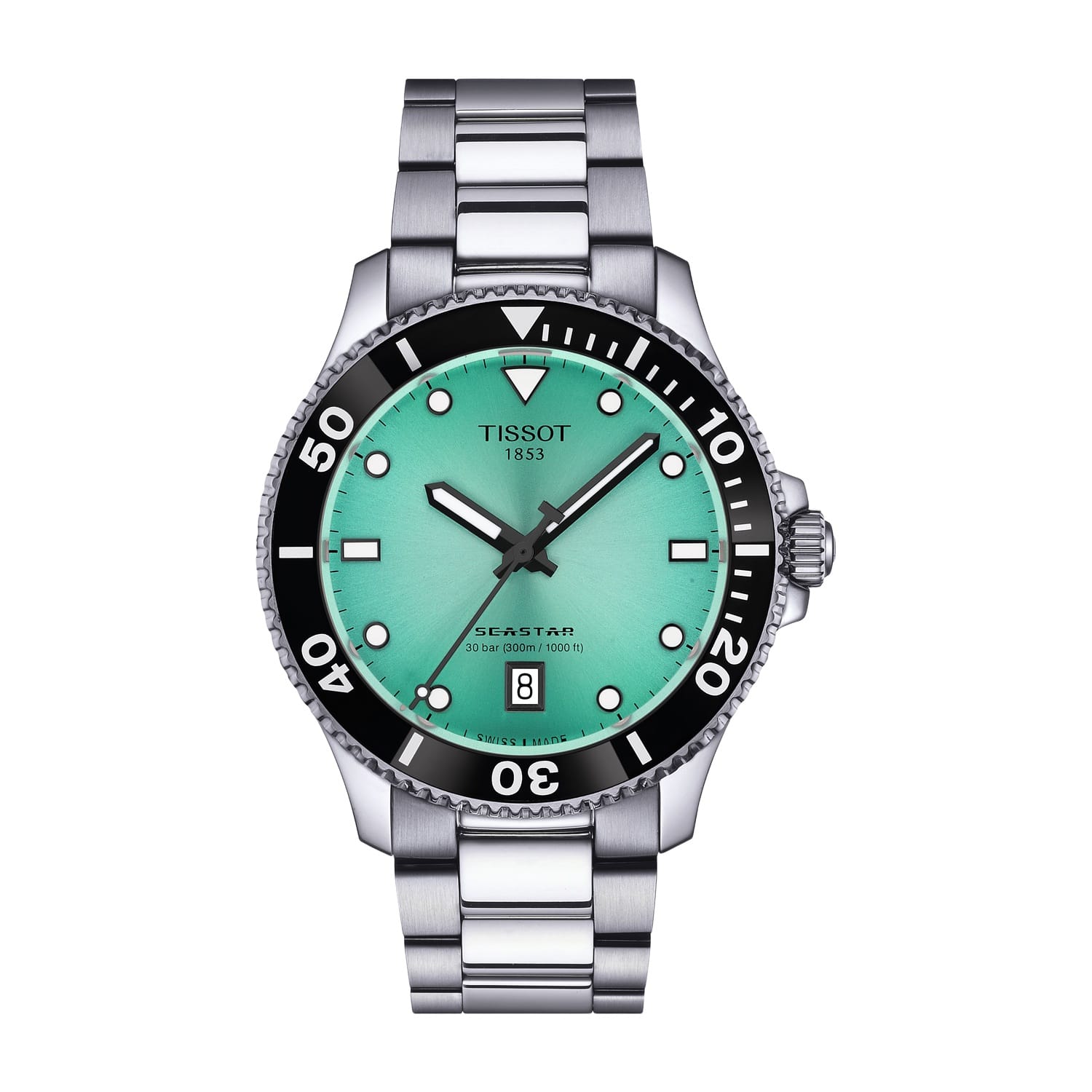 שעון יד לגבר טיסוט - Tissot Seastar 1000 T1204101109100