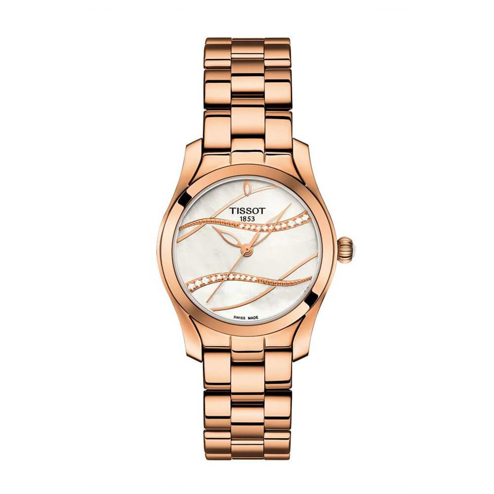 שעון יד לאישה טיסוט - Tissot T-Wave T1122103311100