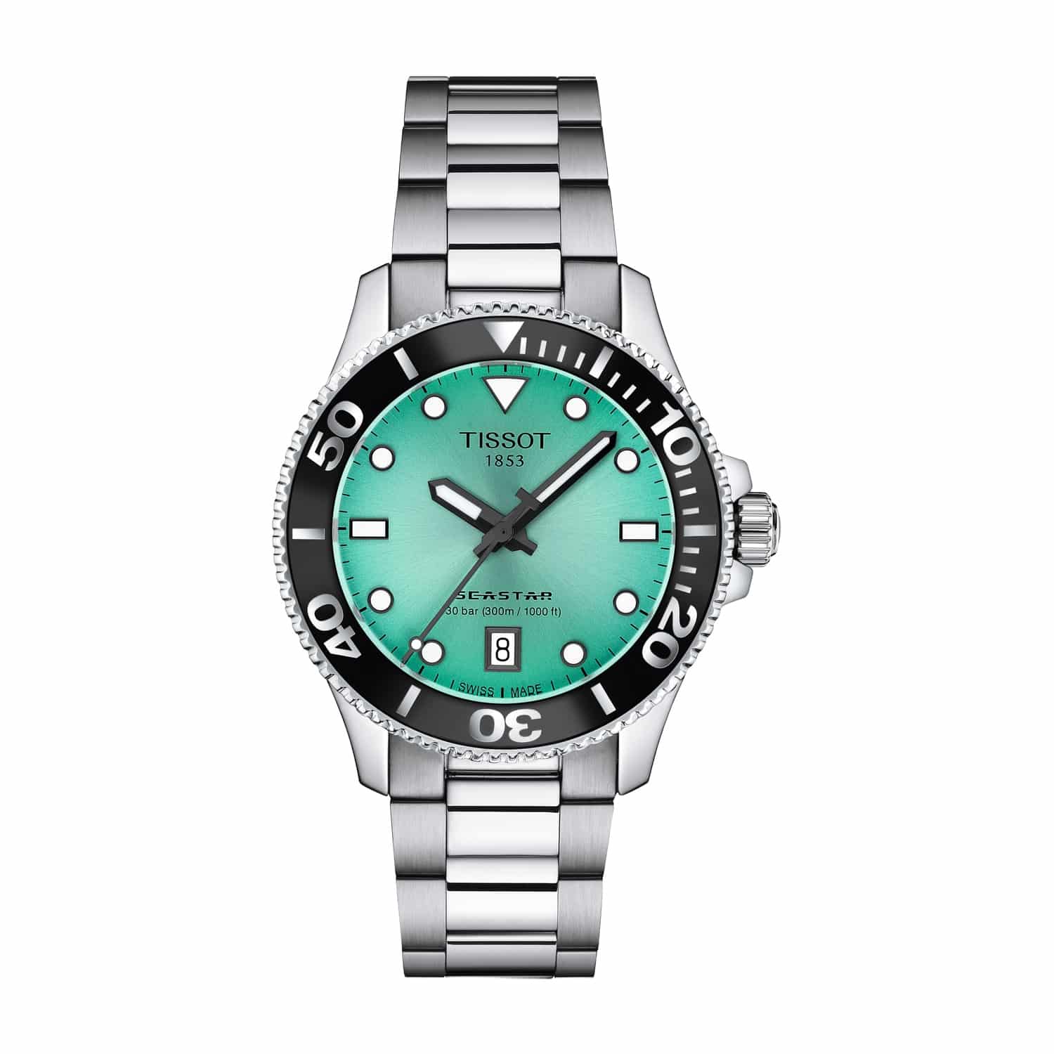 שעון יד לאישה טיסוט - Tissot Seastar 1000 T1202101109100