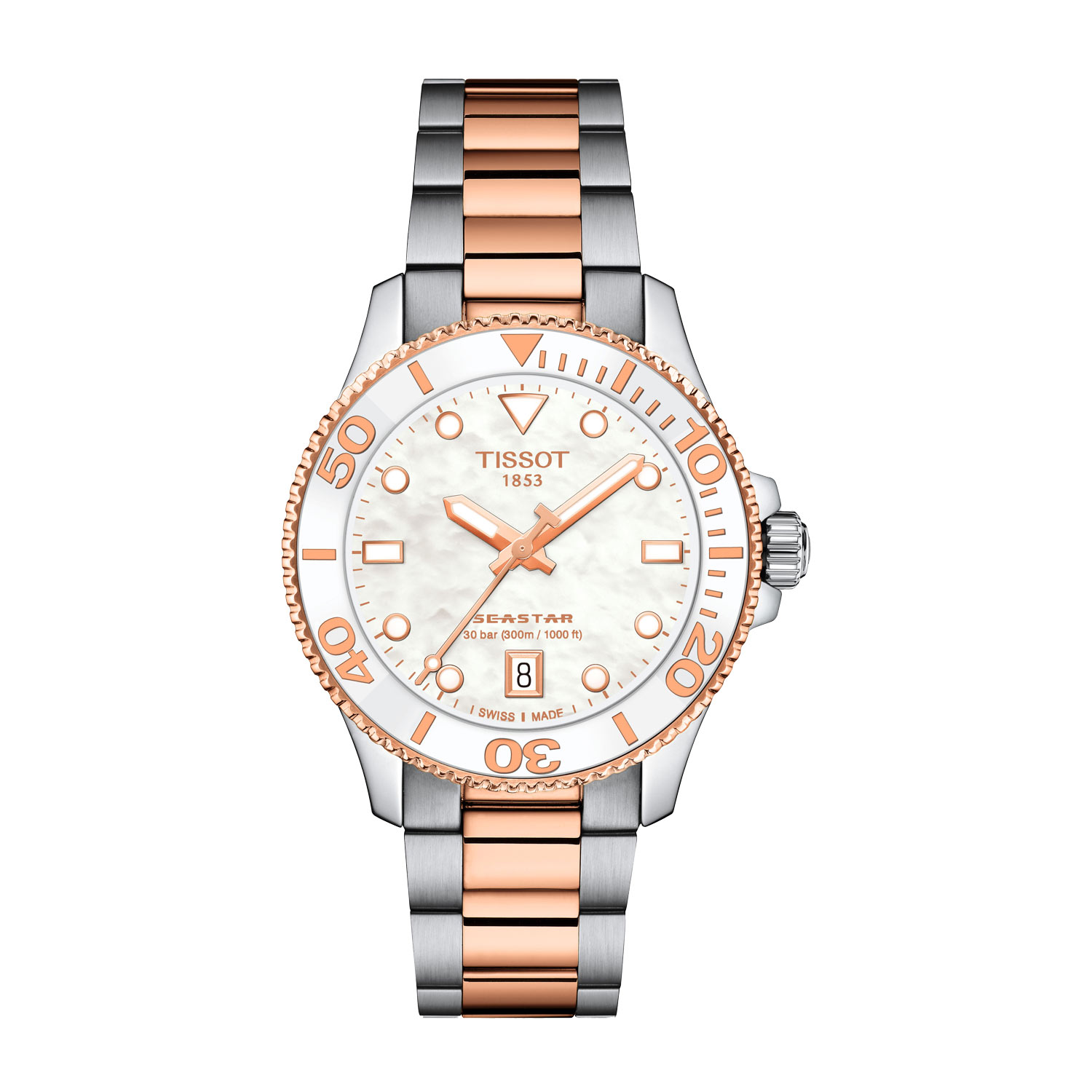 שעון יד לגבר טיסוט - Tissot Seastar 1000 Quartz T1202102211100